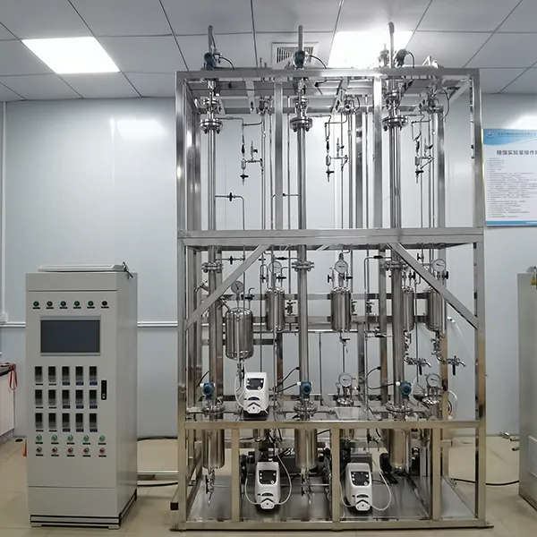Aparato de destilación de laboratorio