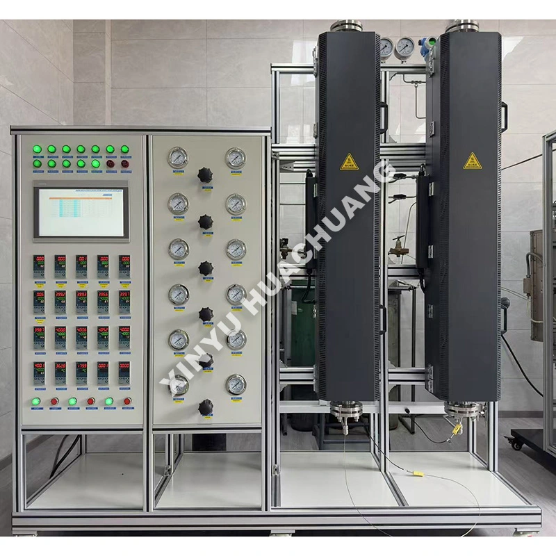 Unidad de evaluación de doble reactor