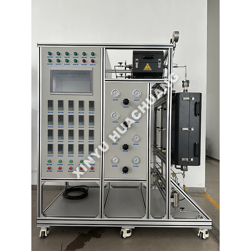 Unidad de evaluación de doble reactor